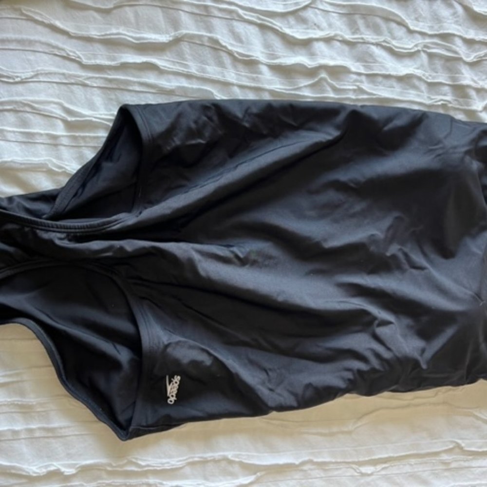 Black speedo swimsuit